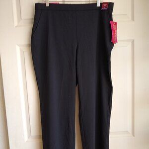 212 collection pull on pants black size 16